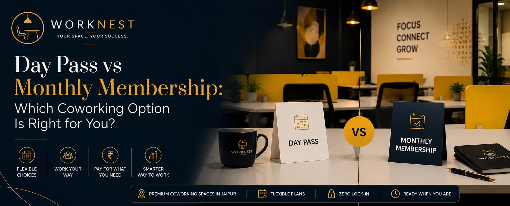 day pass vs monthly membership which coworking option is right for you