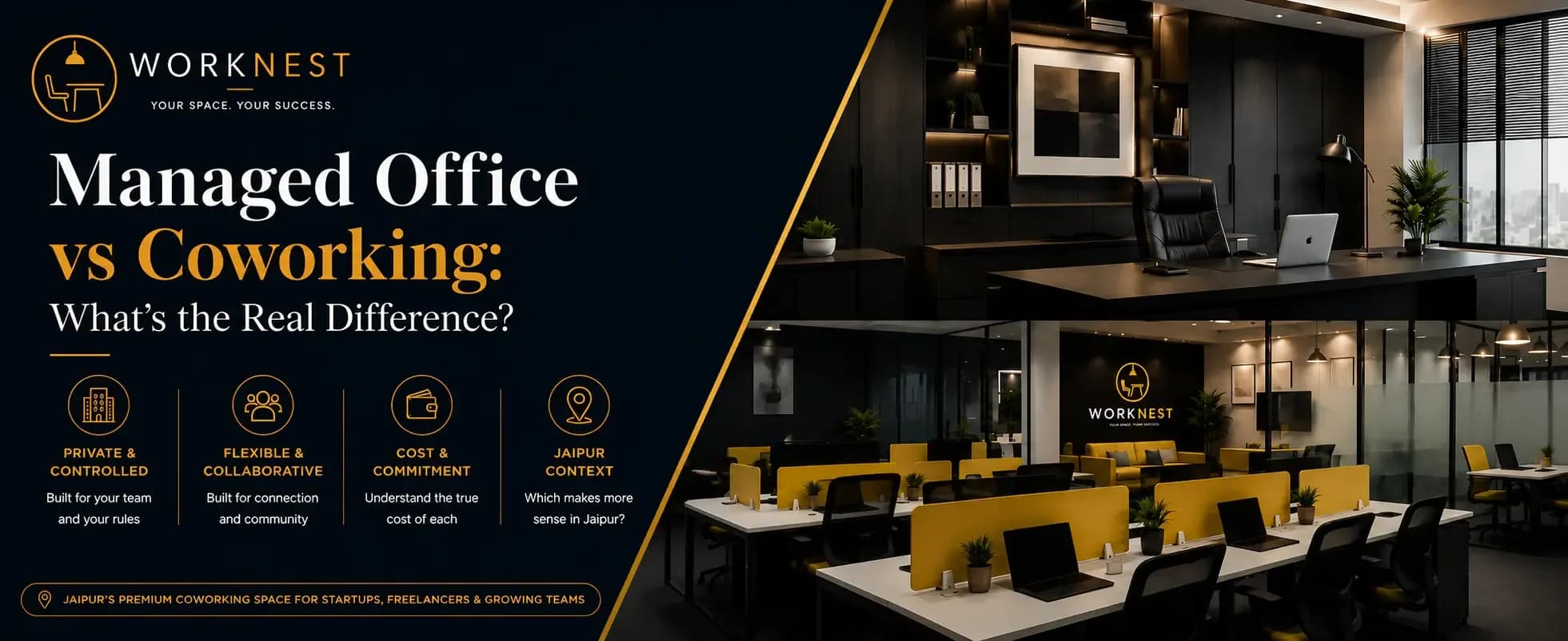 managed office vs coworking what’s the real difference